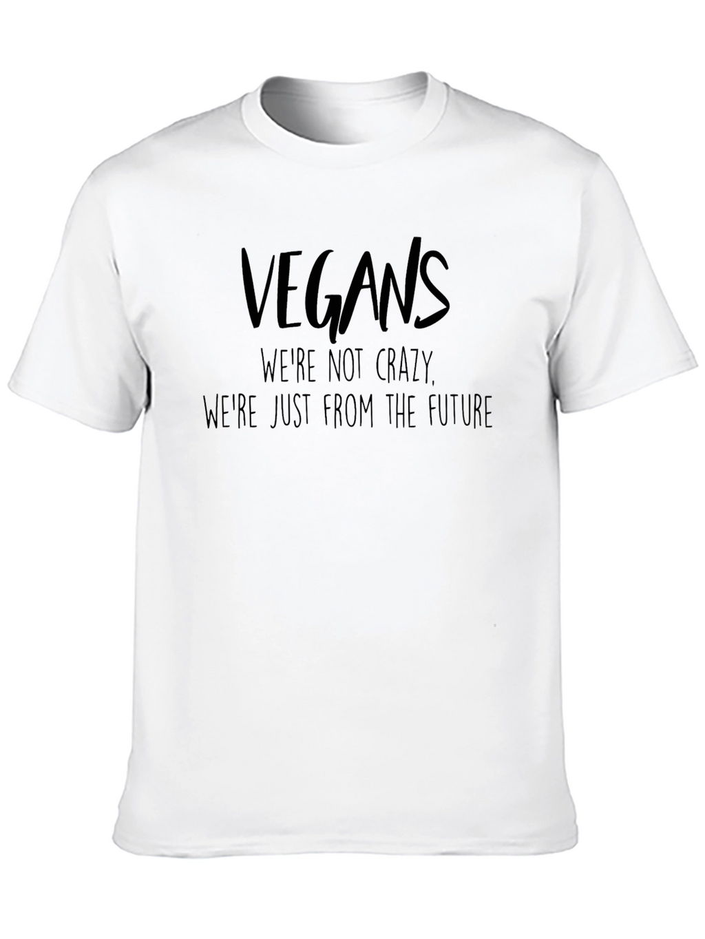 Vegan Future T-Shirt - Crazy Funny Tee