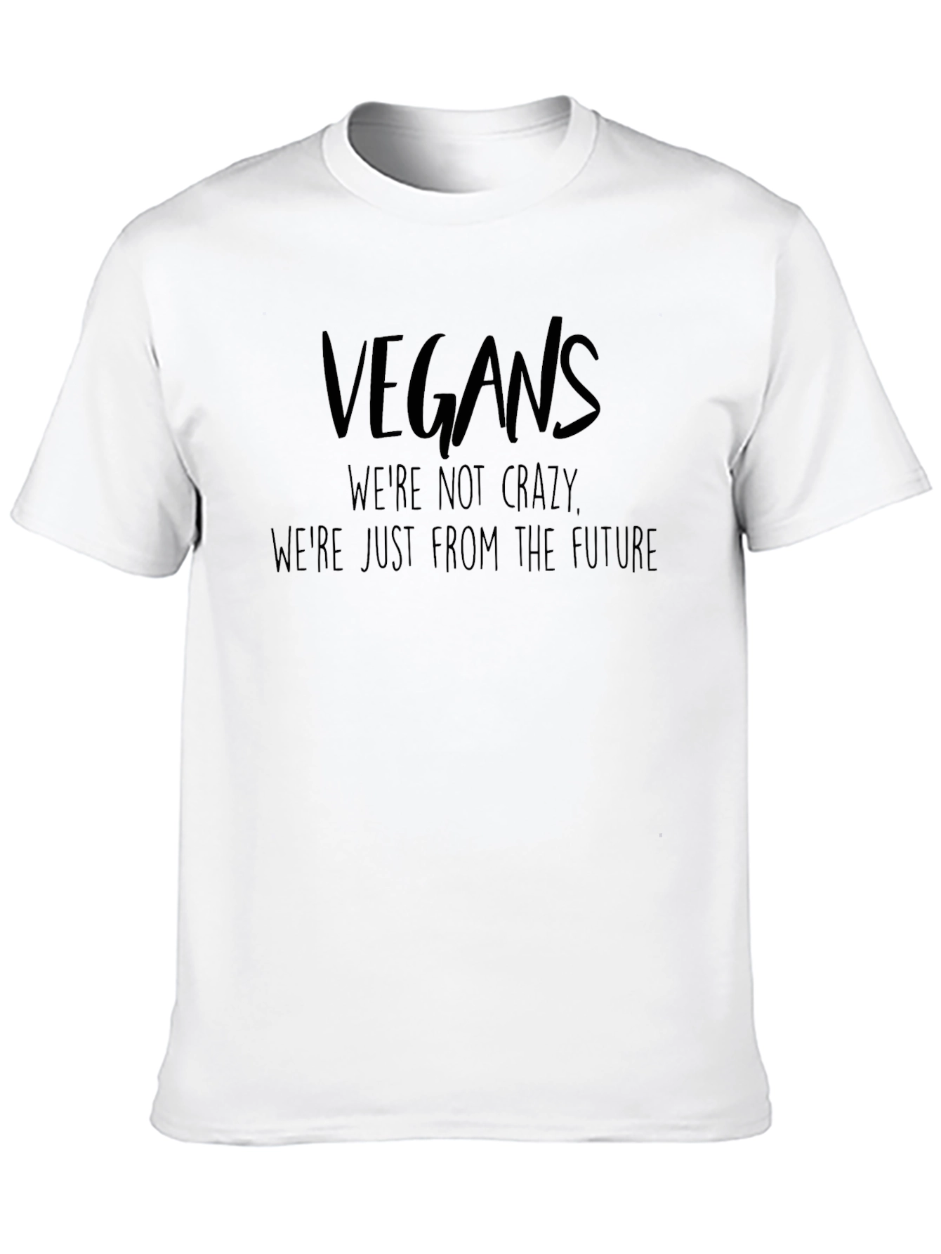 Vegan Future T-Shirt - Crazy Funny Tee