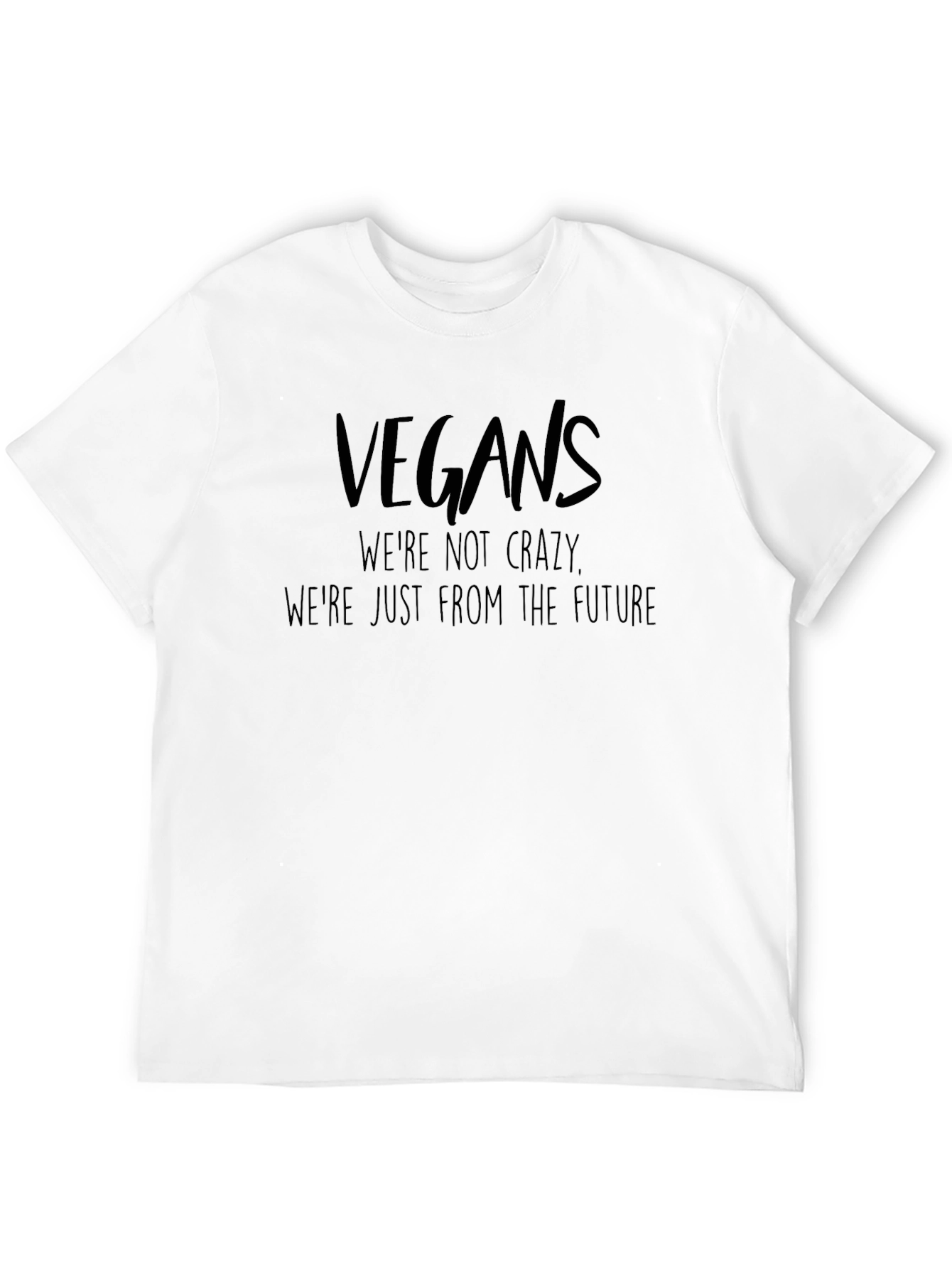 Vegan Future T-Shirt - Crazy Funny Tee