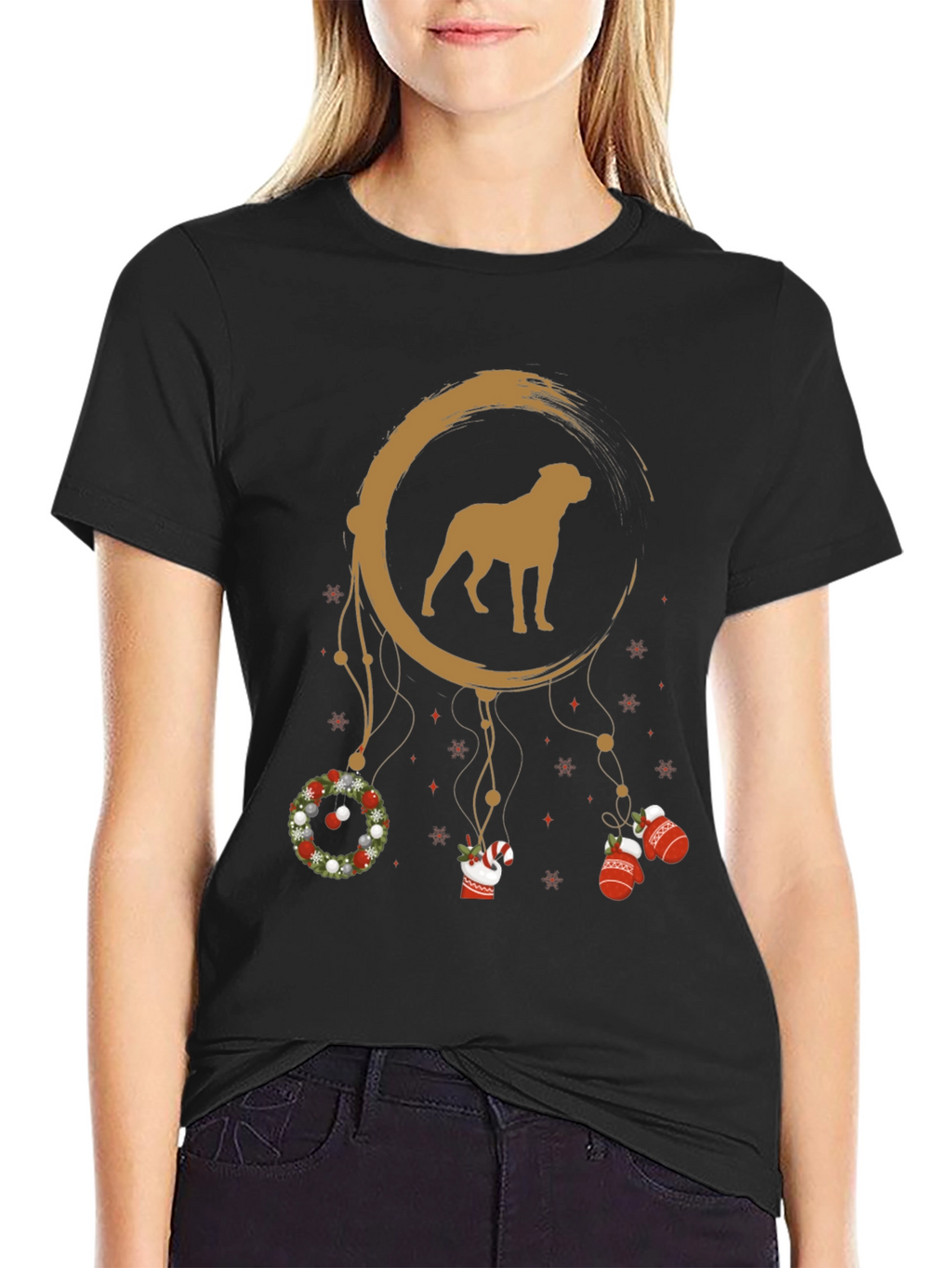 Dog Dreamcatcher Graphic T-Shirt