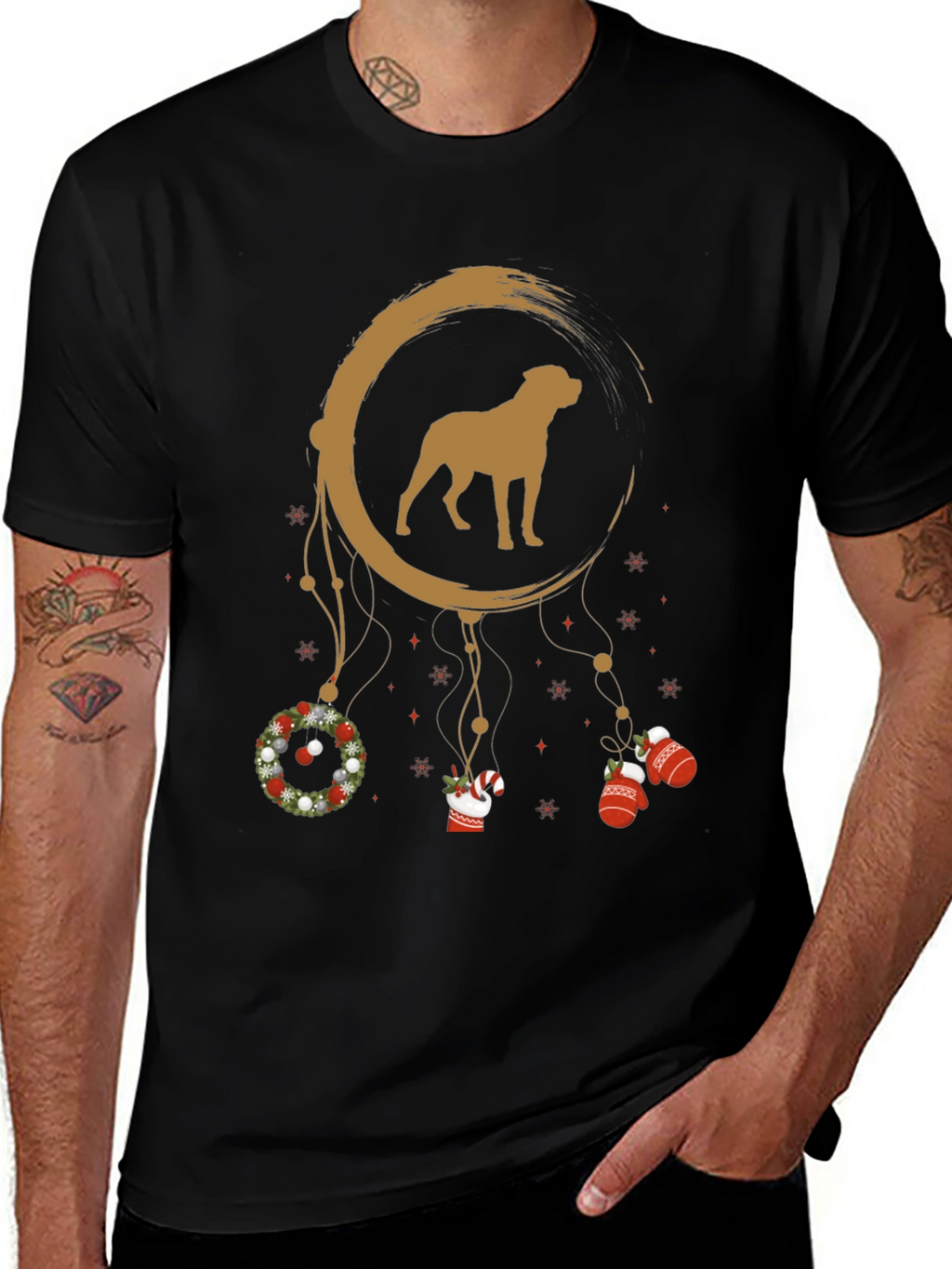 Dog Dreamcatcher Graphic T-Shirt