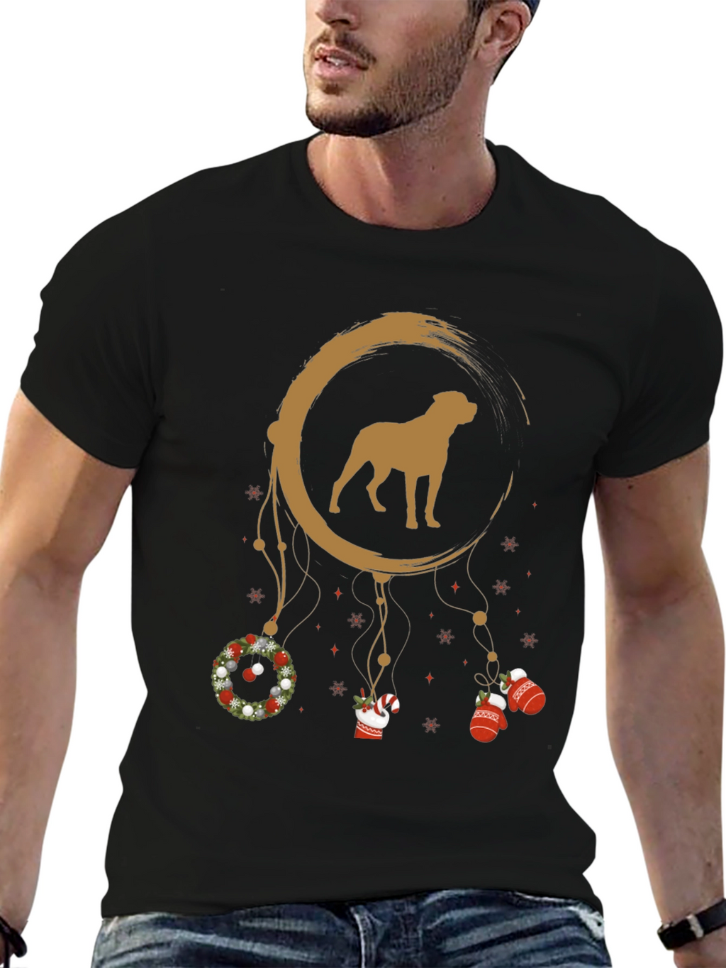 Dog Dreamcatcher Graphic T-Shirt