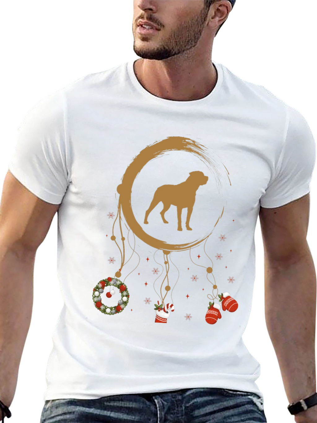 Dog Dreamcatcher Graphic T-Shirt