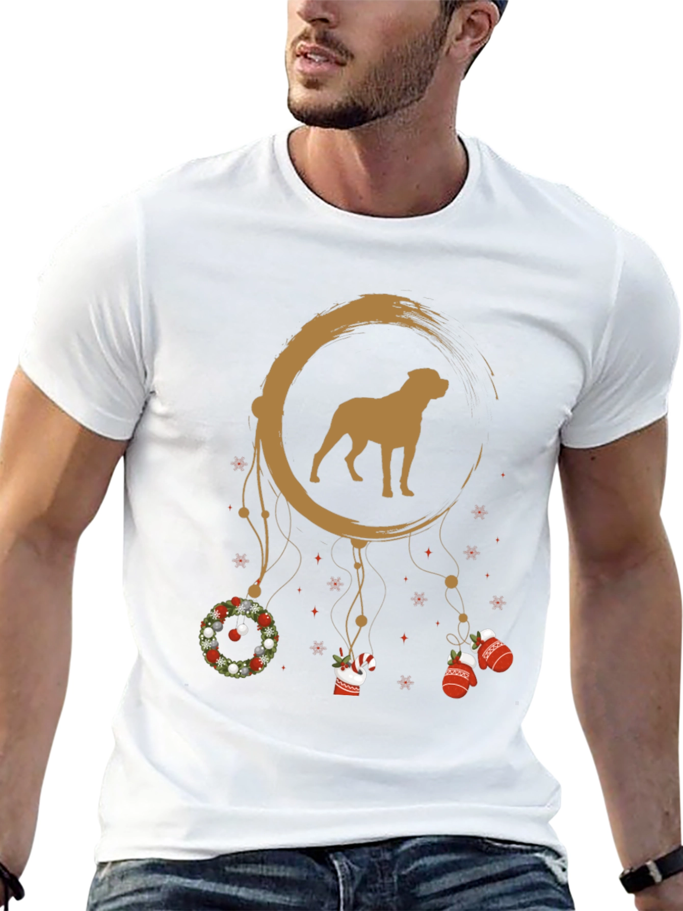 Dog Dreamcatcher Graphic T-Shirt