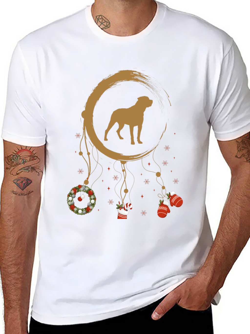 Dog Dreamcatcher Graphic T-Shirt