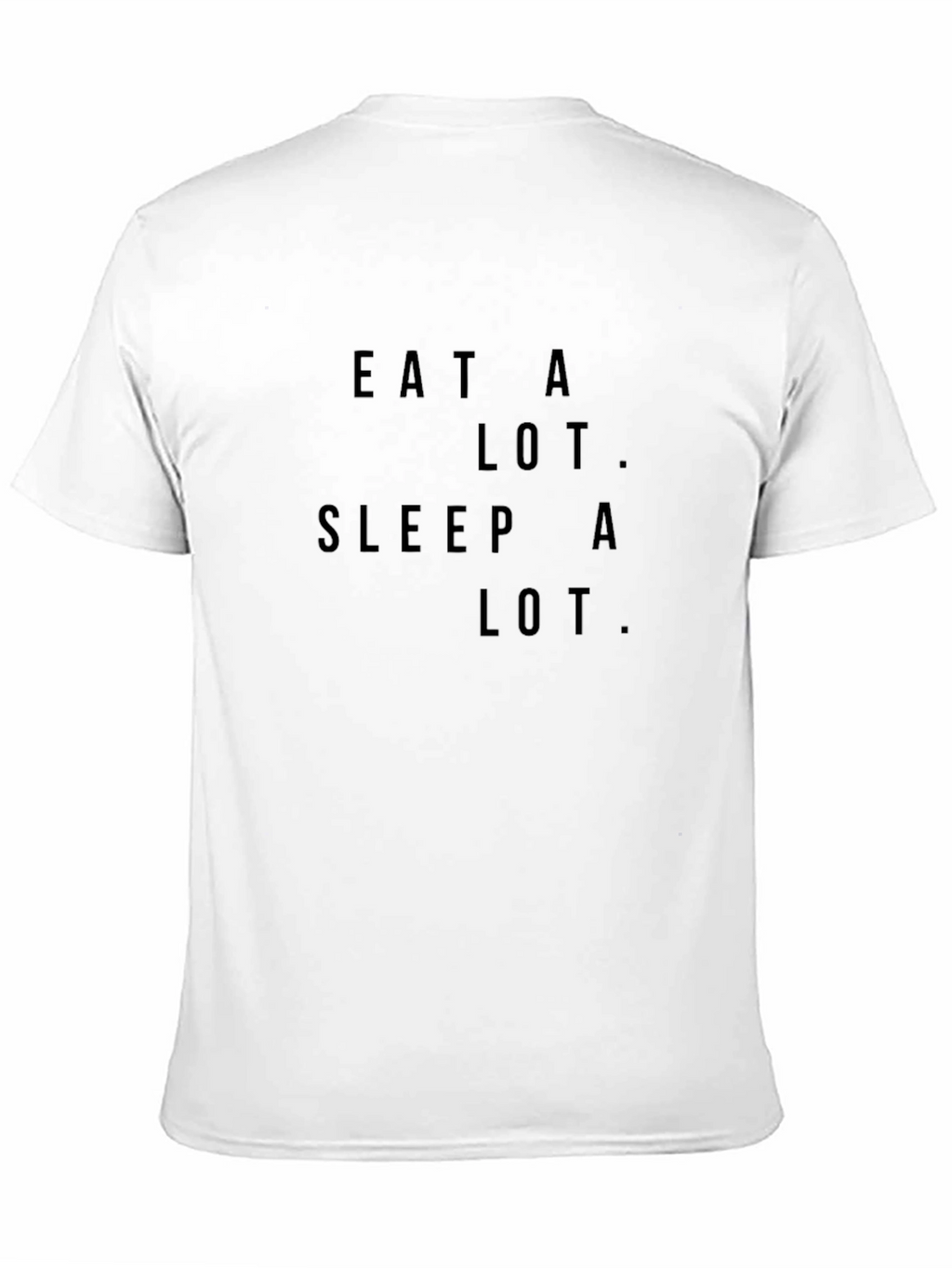 Eat Sleep Repeat Black Graphic Tee