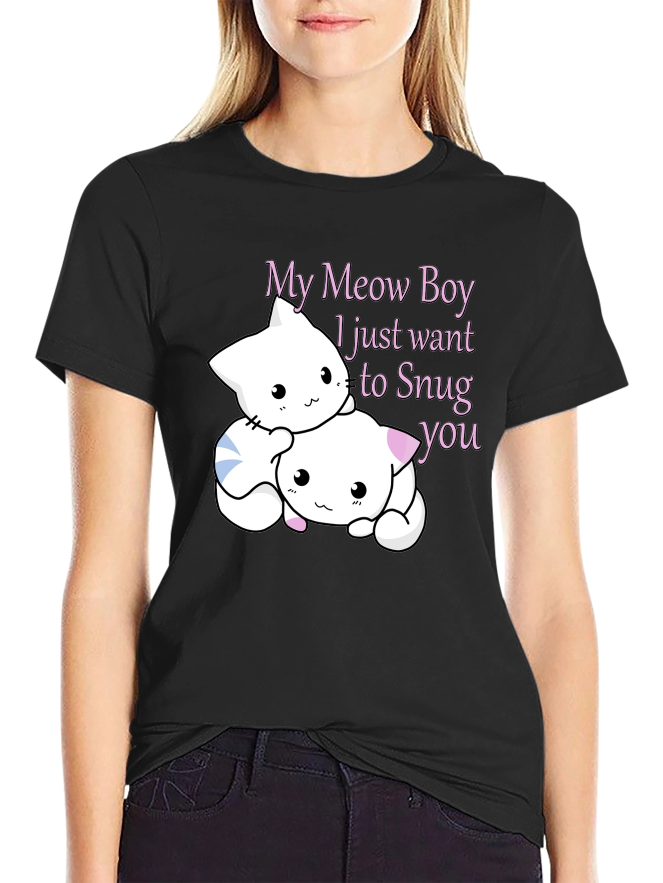 My Meow Boy Snuggle Tee