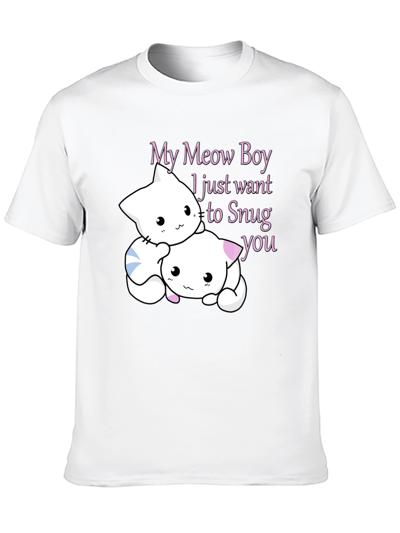 My Meow Boy Snuggle Tee