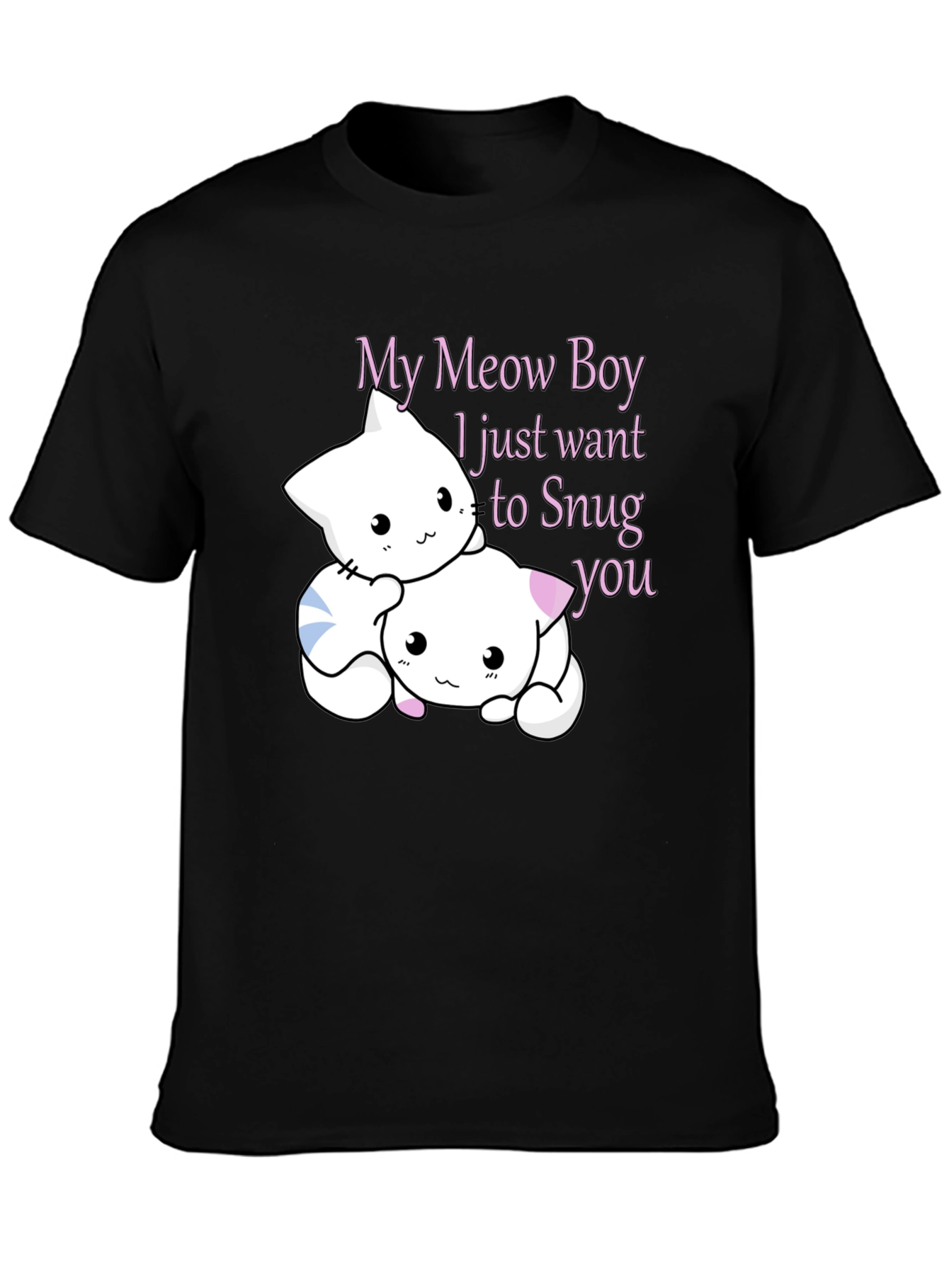 My Meow Boy Snuggle Tee