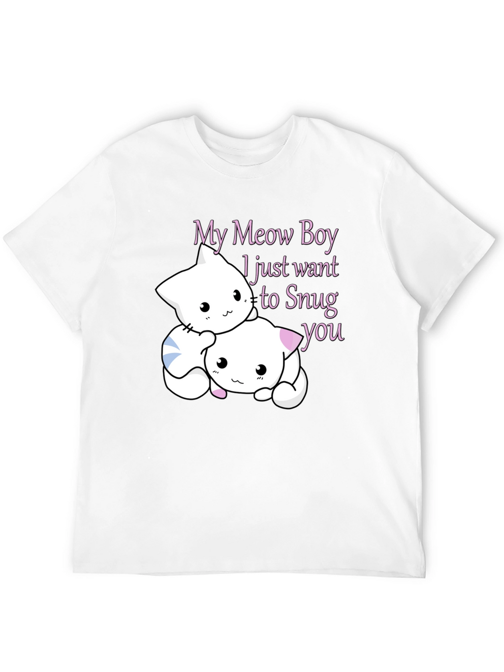 My Meow Boy Snuggle Tee