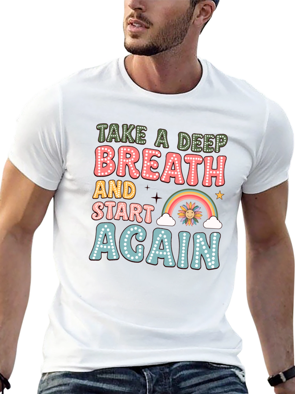 Take a Deep Breath Graphic Tee