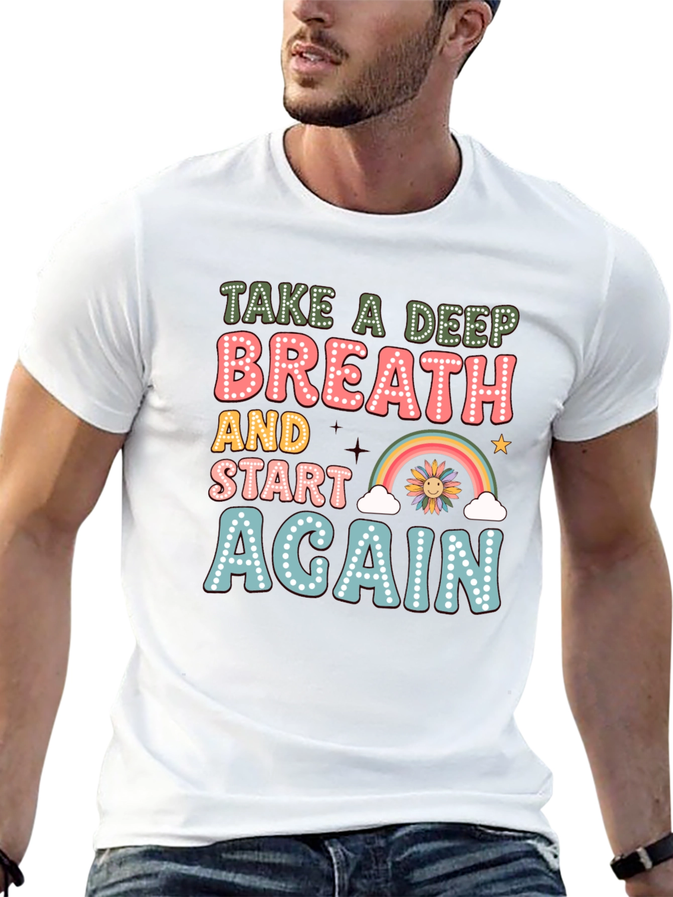 Take a Deep Breath Graphic Tee