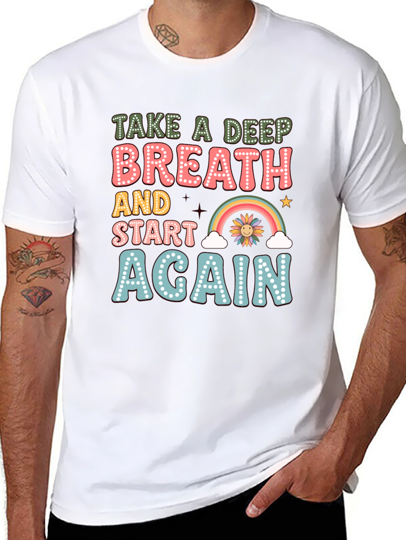 Take a Deep Breath Graphic Tee