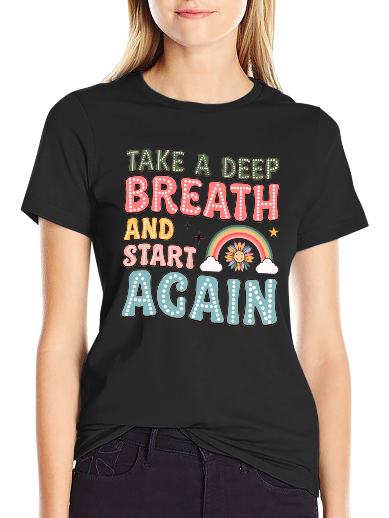 Take a Deep Breath Graphic Tee