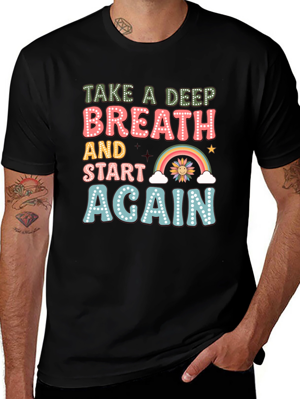 Take a Deep Breath Graphic Tee