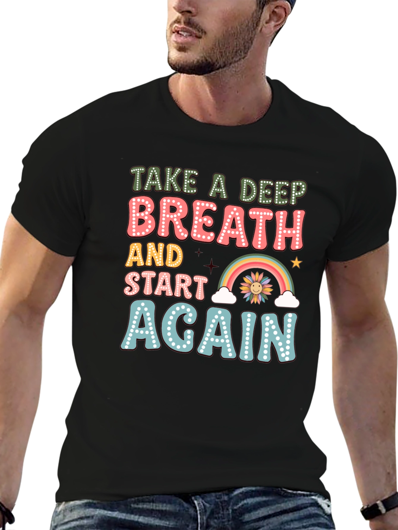 Take a Deep Breath Graphic Tee