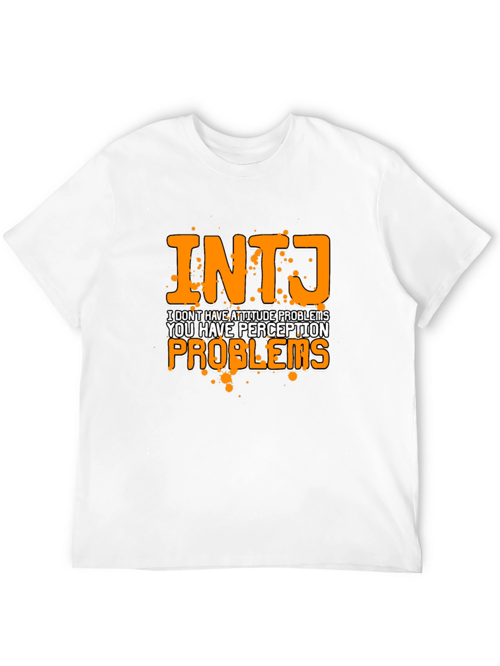 INTJ Perception Problems Graphic Tee - Black