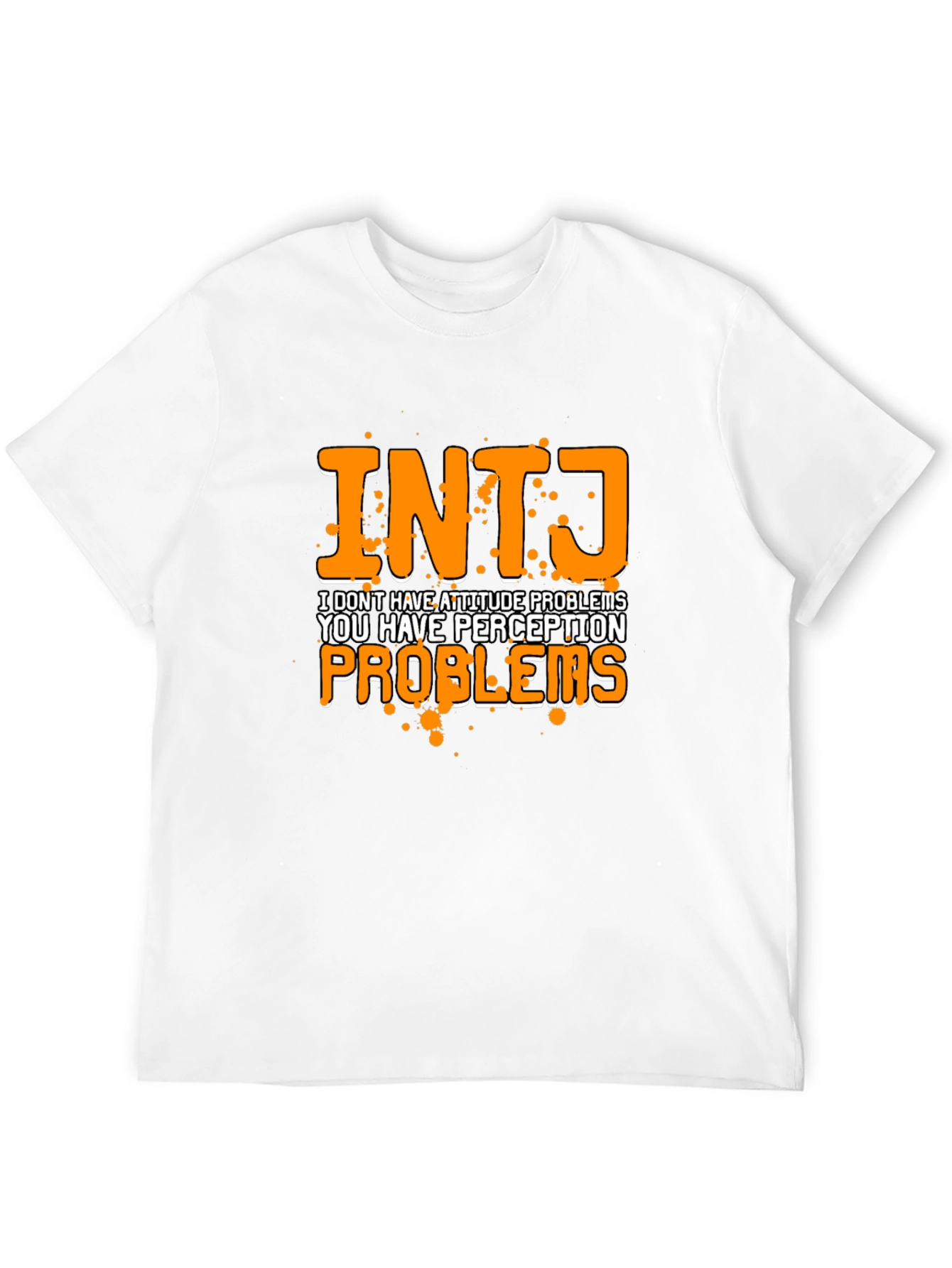 INTJ Perception Problems Graphic Tee - Black