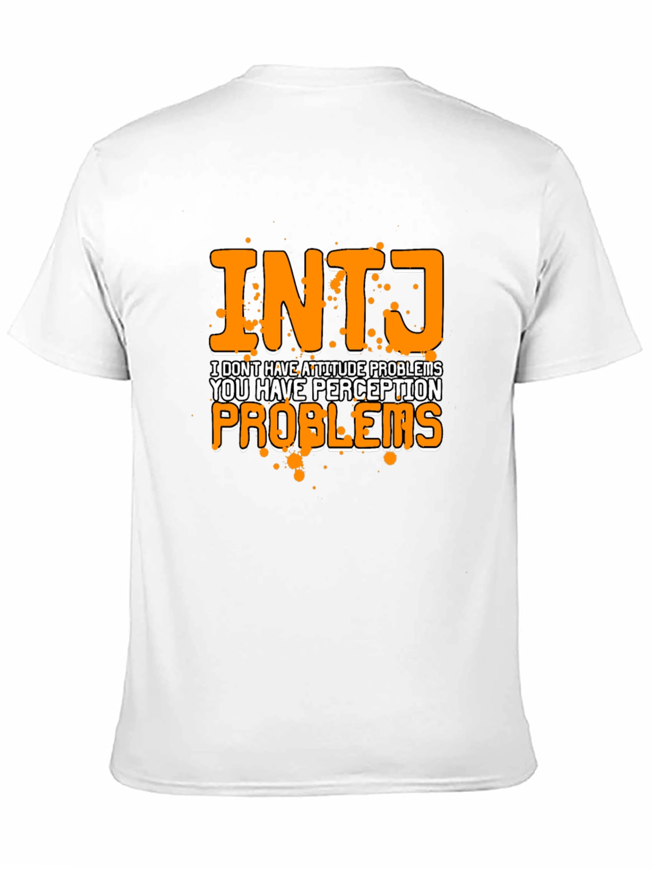 INTJ Perception Problems Graphic Tee - Black