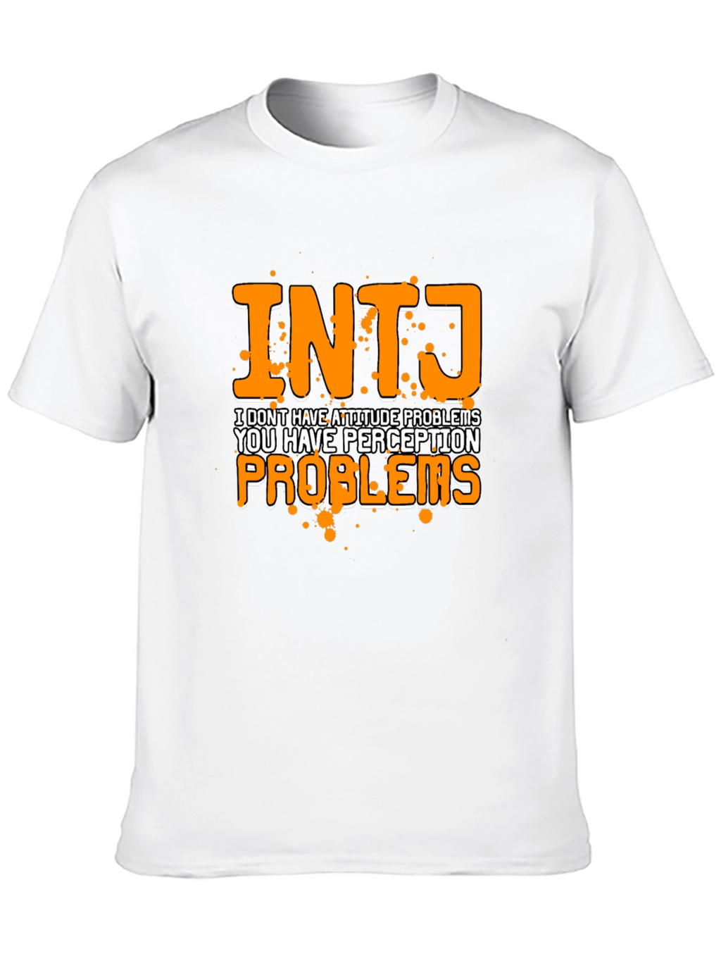 INTJ Perception Problems Graphic Tee - Black