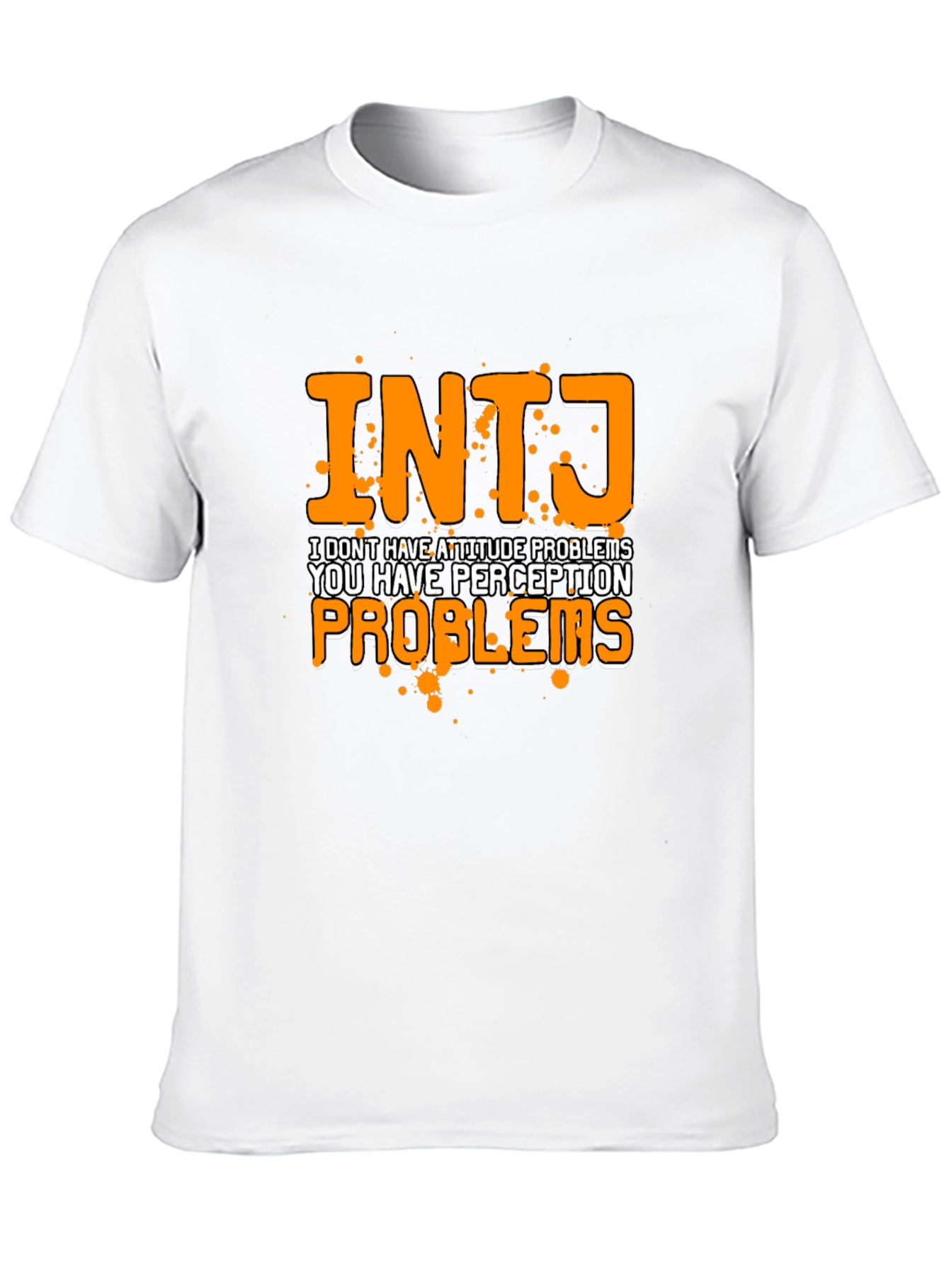 INTJ Perception Problems Graphic Tee - Black