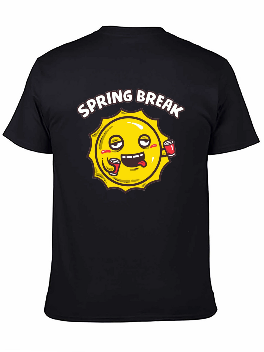 Spring Break Sun Graphic T-Shirt
