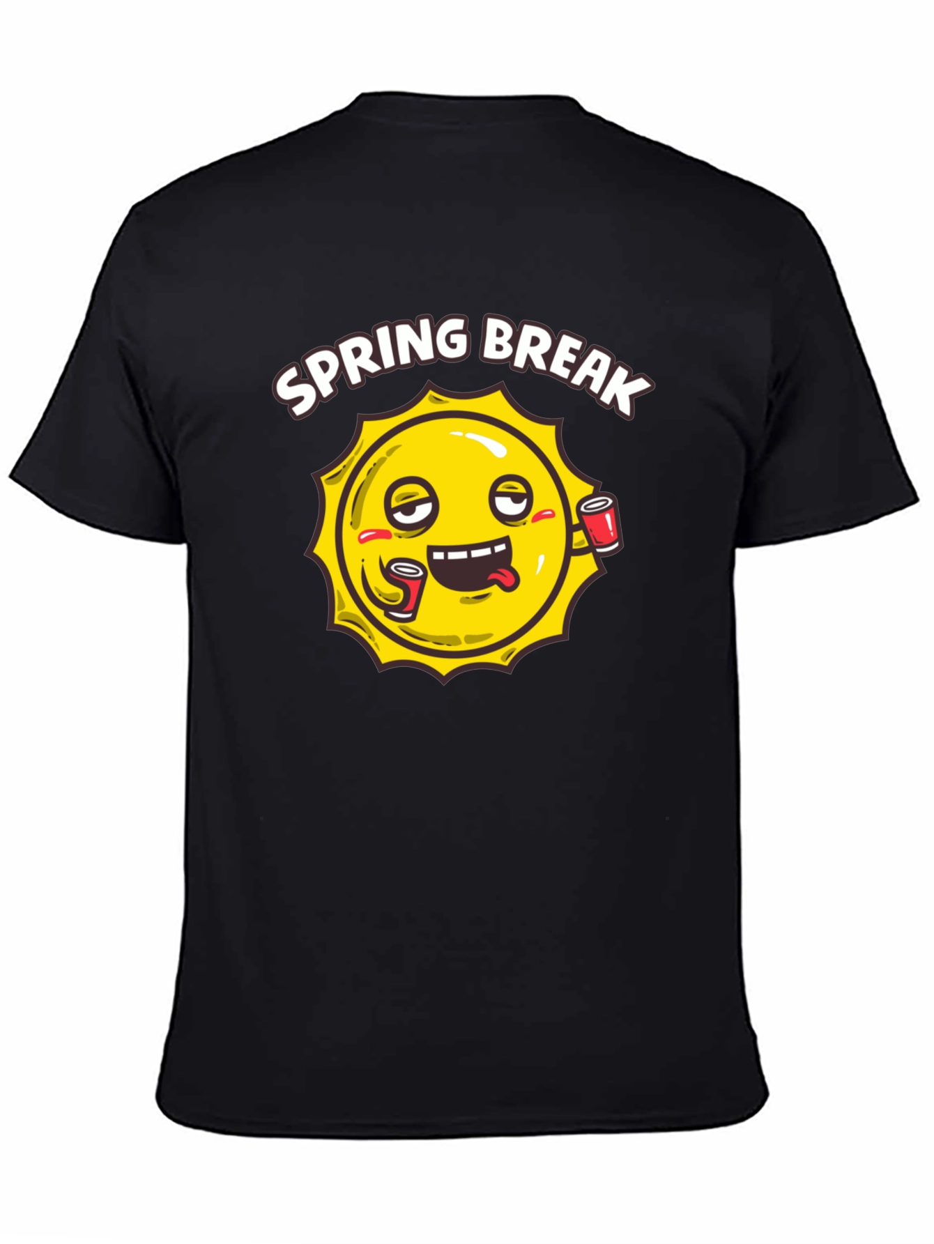 Spring Break Sun Graphic T-Shirt
