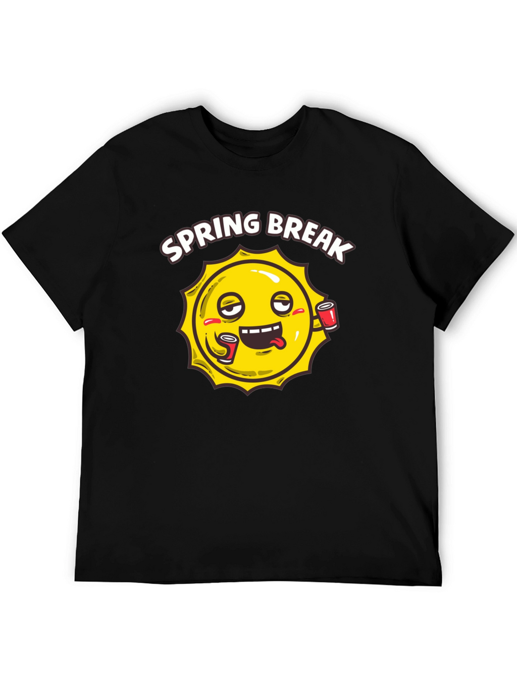 Spring Break Sun Graphic T-Shirt