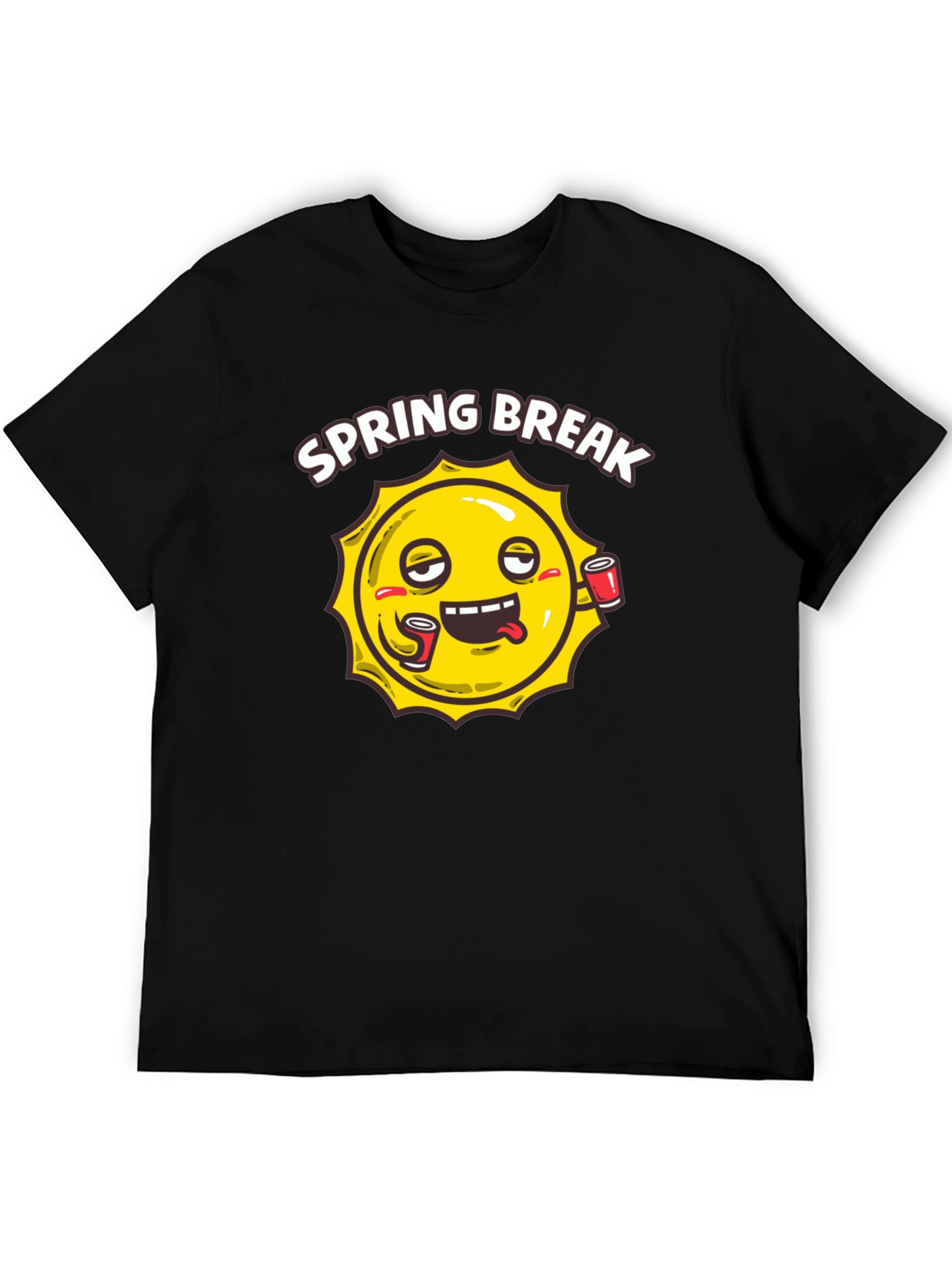 Spring Break Sun Graphic T-Shirt