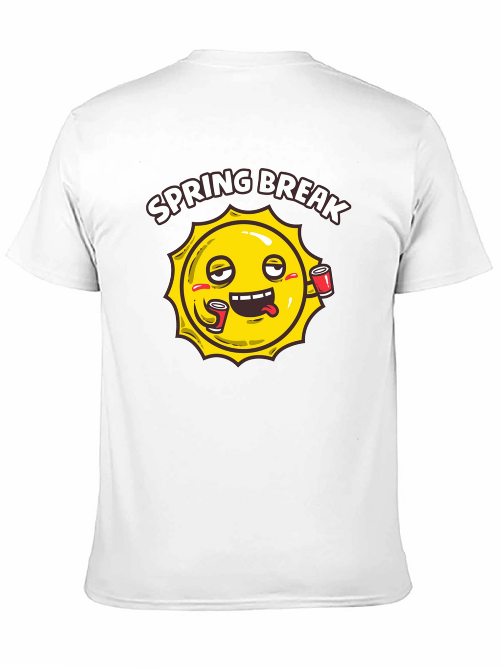 Spring Break Sun Graphic T-Shirt