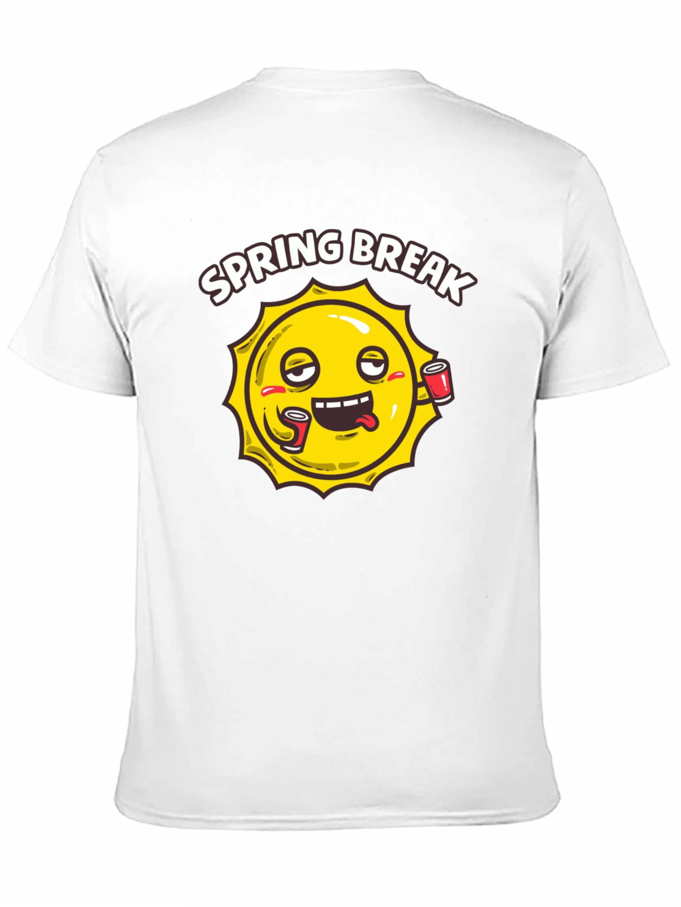Spring Break Sun Graphic T-Shirt