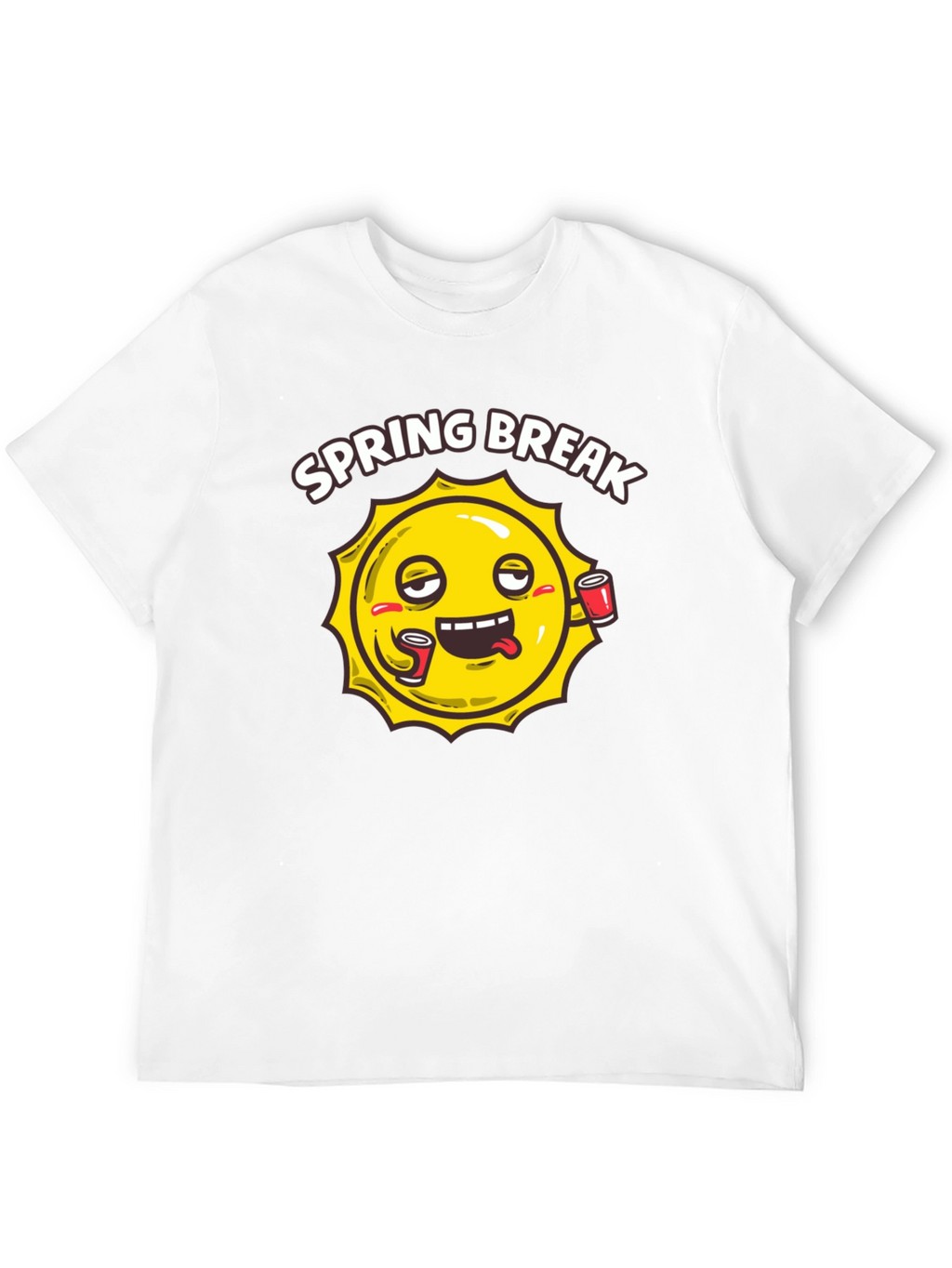 Spring Break Sun Graphic T-Shirt