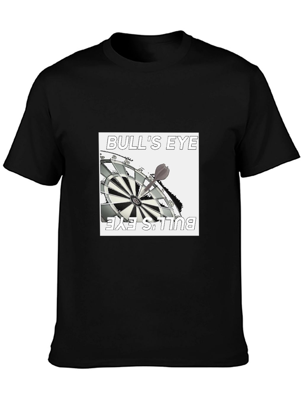 Bulls Eye Graphic Tee - Black T-Shirt