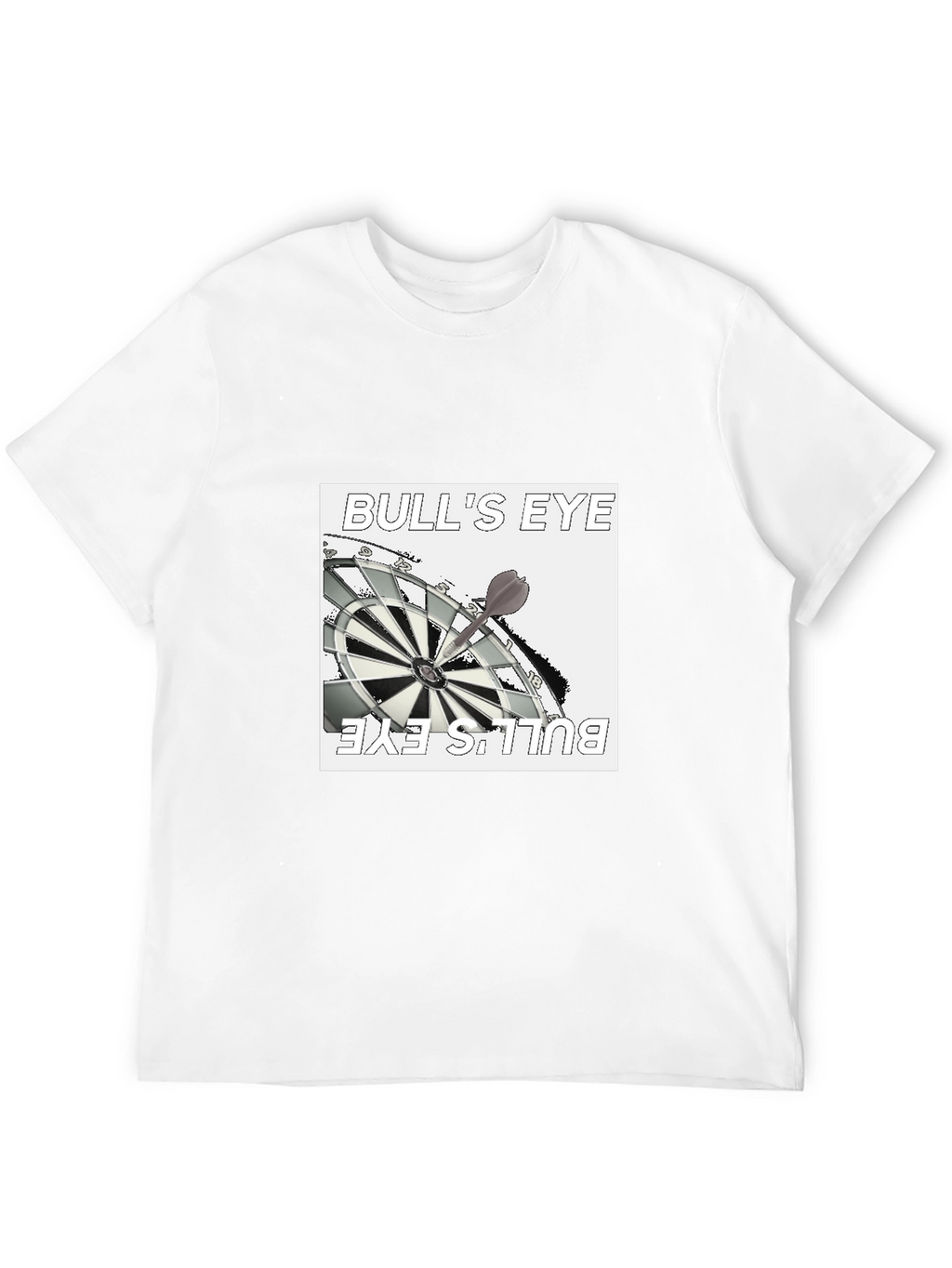 Bulls Eye Graphic Tee - Black T-Shirt