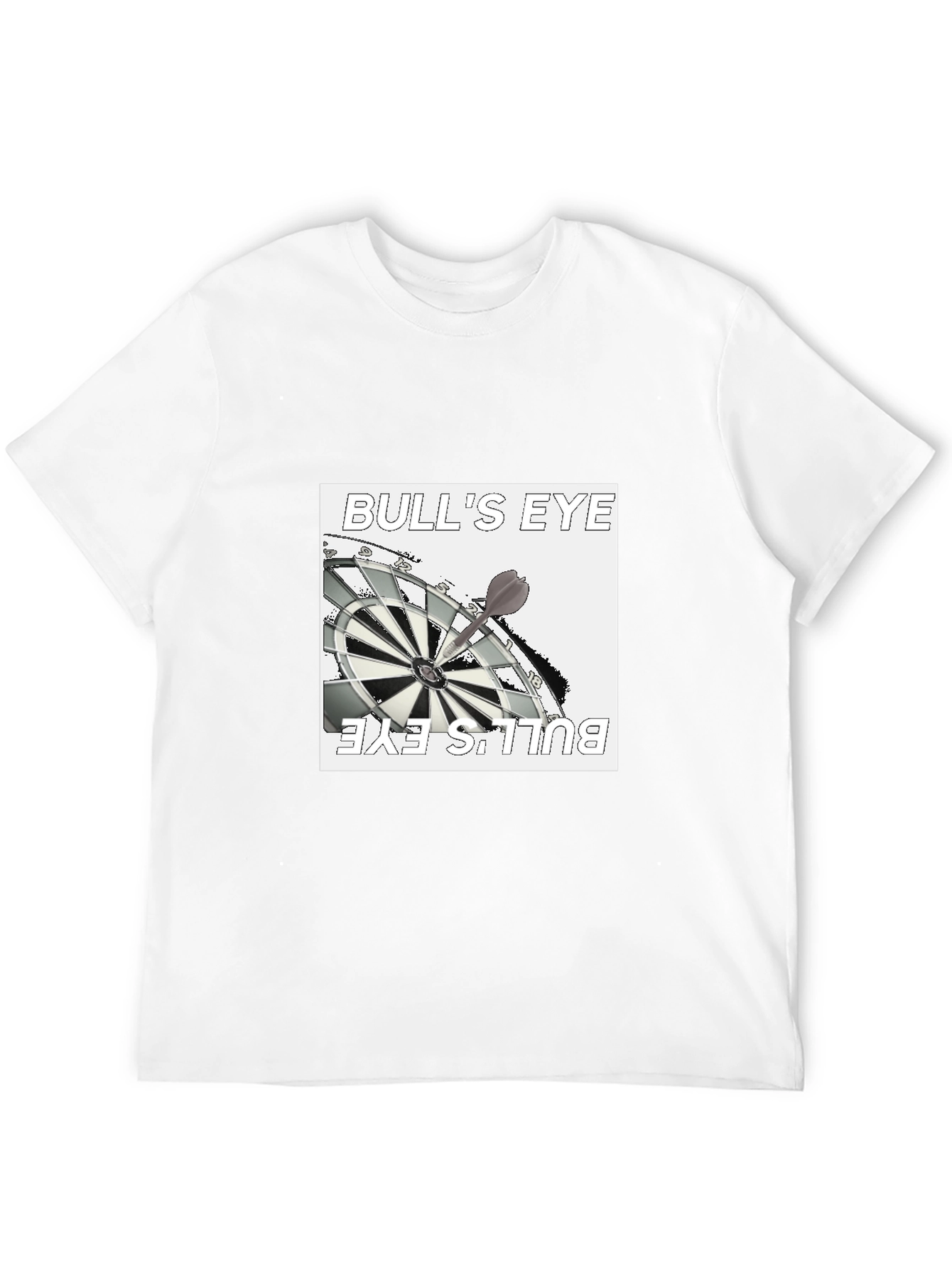 Bulls Eye Graphic Tee - Black T-Shirt