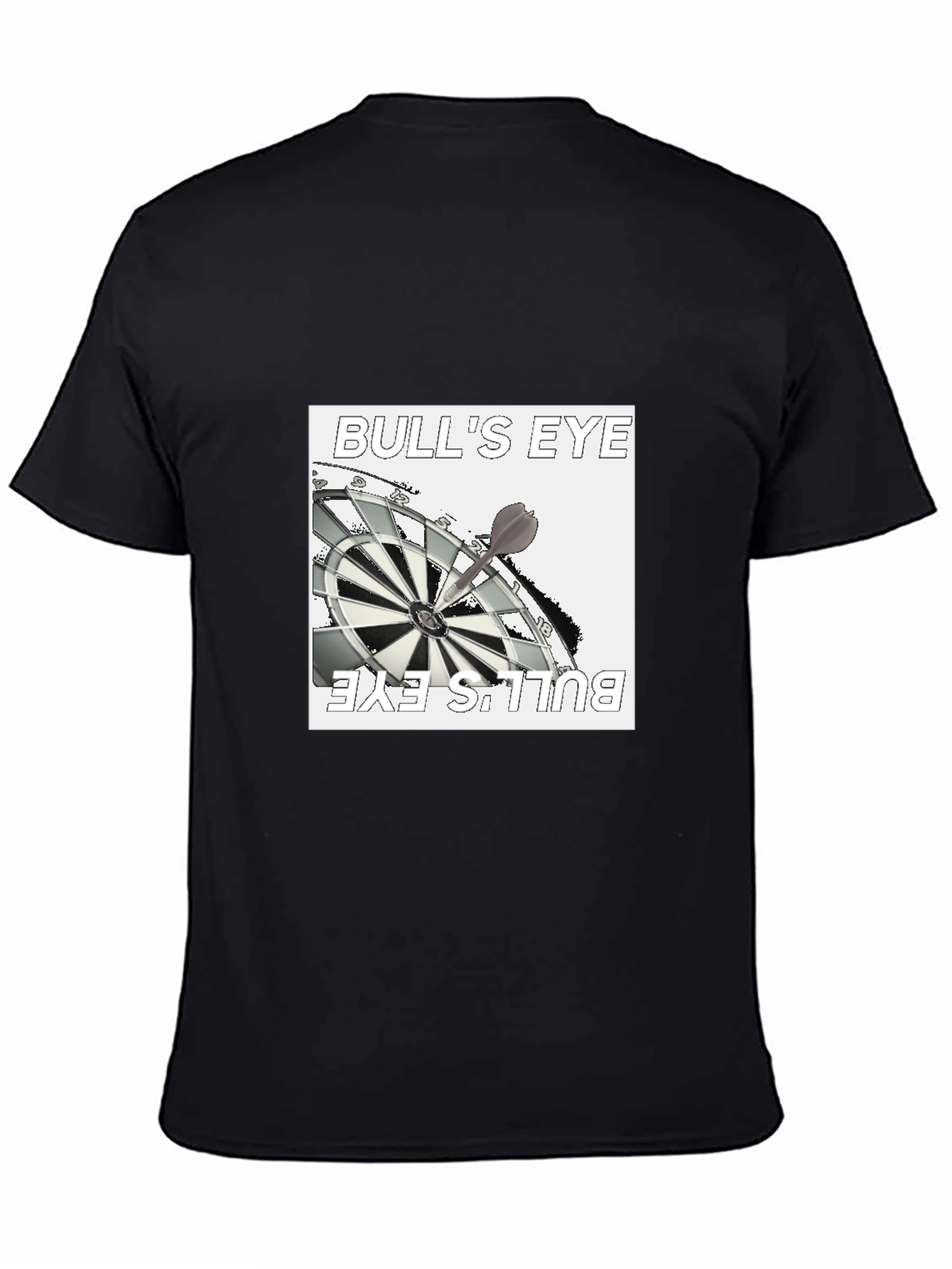 Bulls Eye Graphic Tee - Black T-Shirt