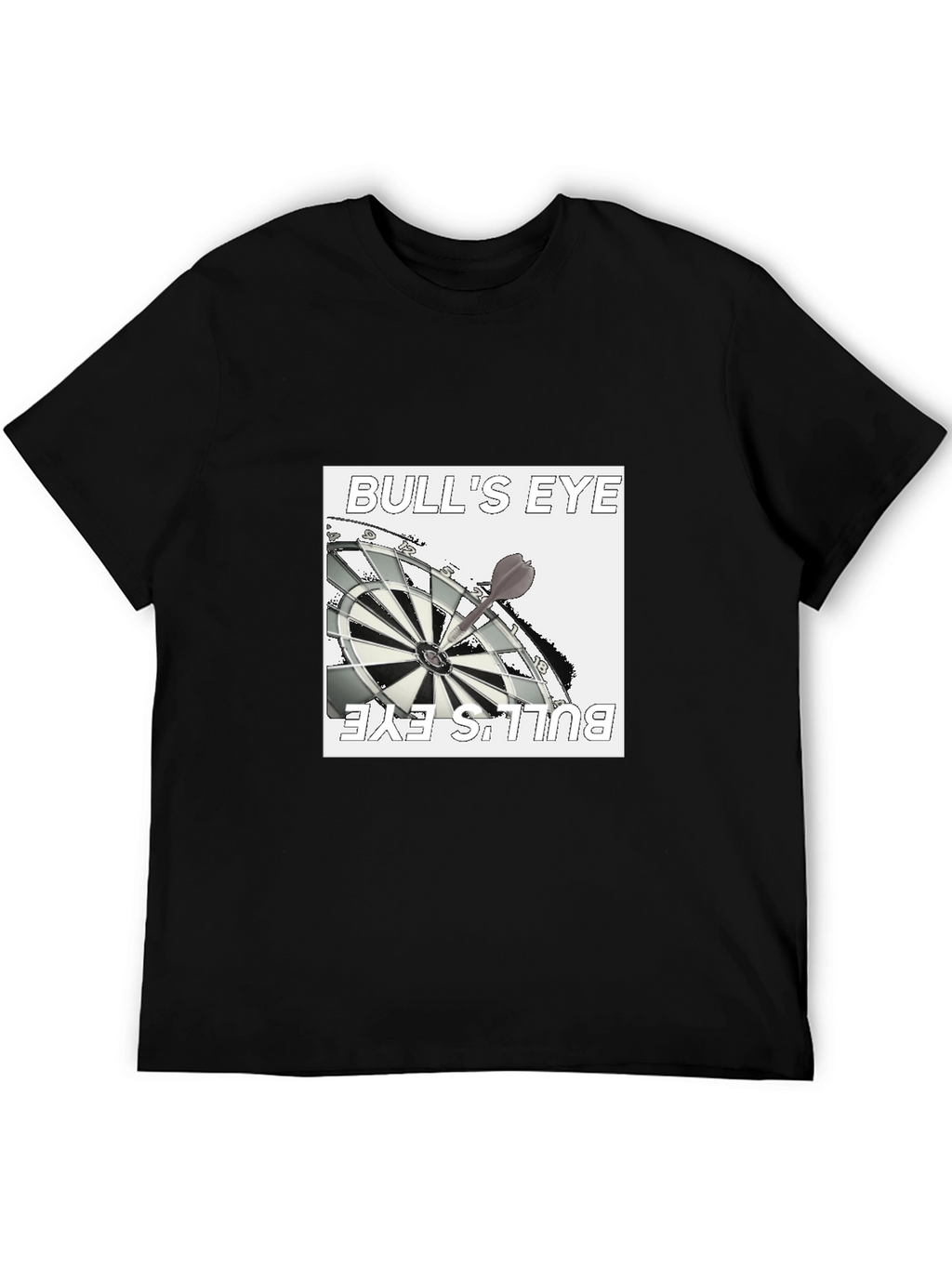 Bulls Eye Graphic Tee - Black T-Shirt