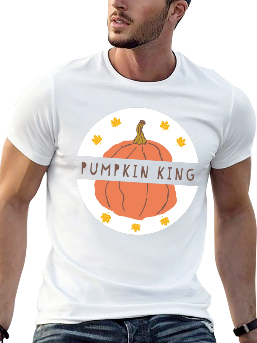 Pumpkin King Black Graphic Tee