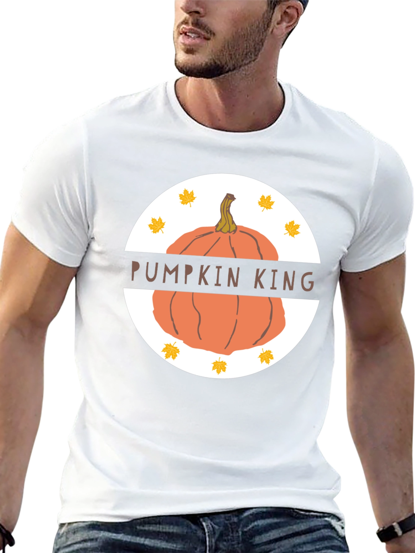 Pumpkin King Black Graphic Tee