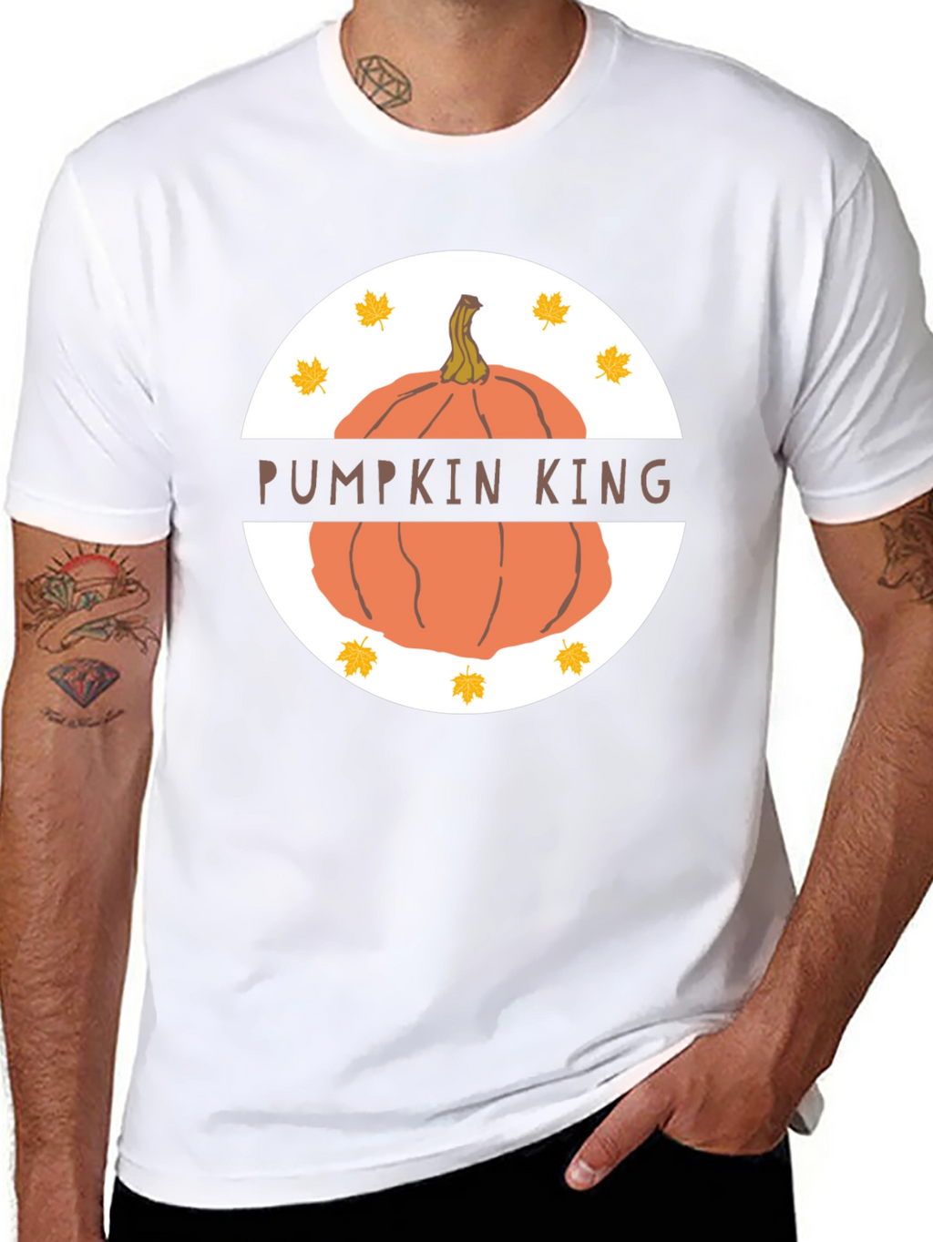 Pumpkin King Black Graphic Tee