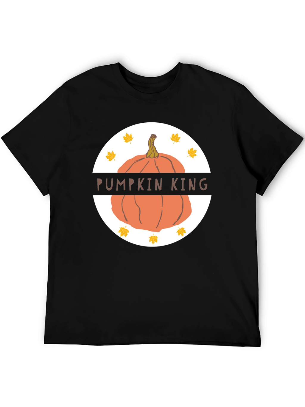 Pumpkin King Black Graphic Tee