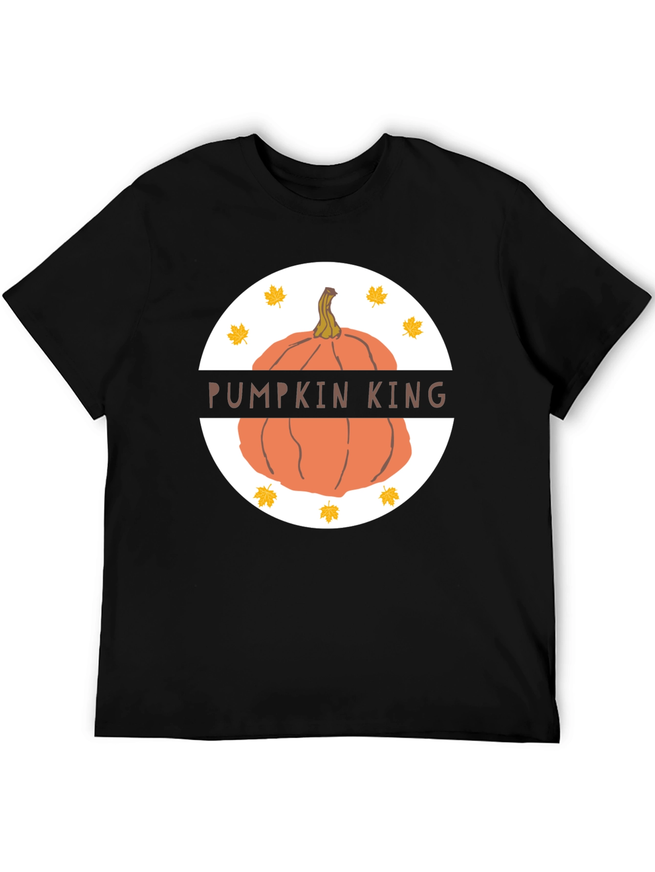 Pumpkin King Black Graphic Tee