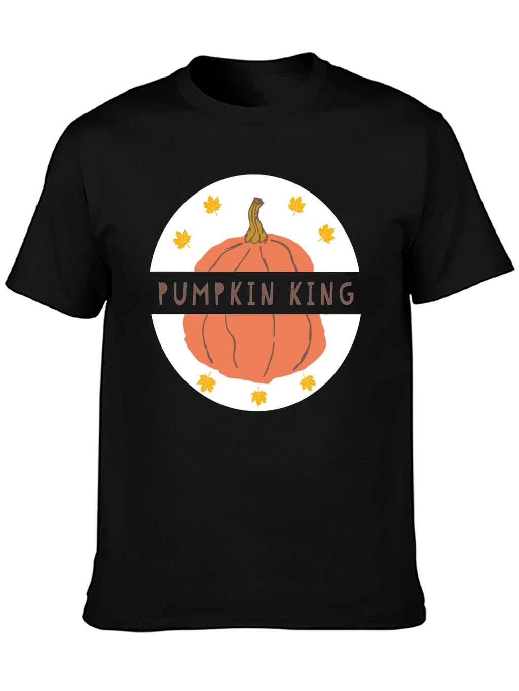 Pumpkin King Black Graphic Tee
