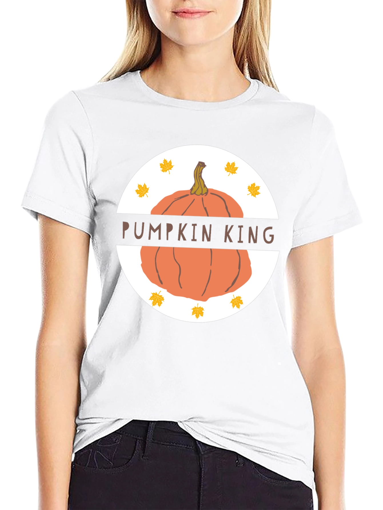 Pumpkin King Black Graphic Tee