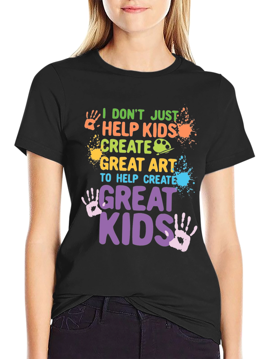 I Help Kids Create Great Art T-Shirt
