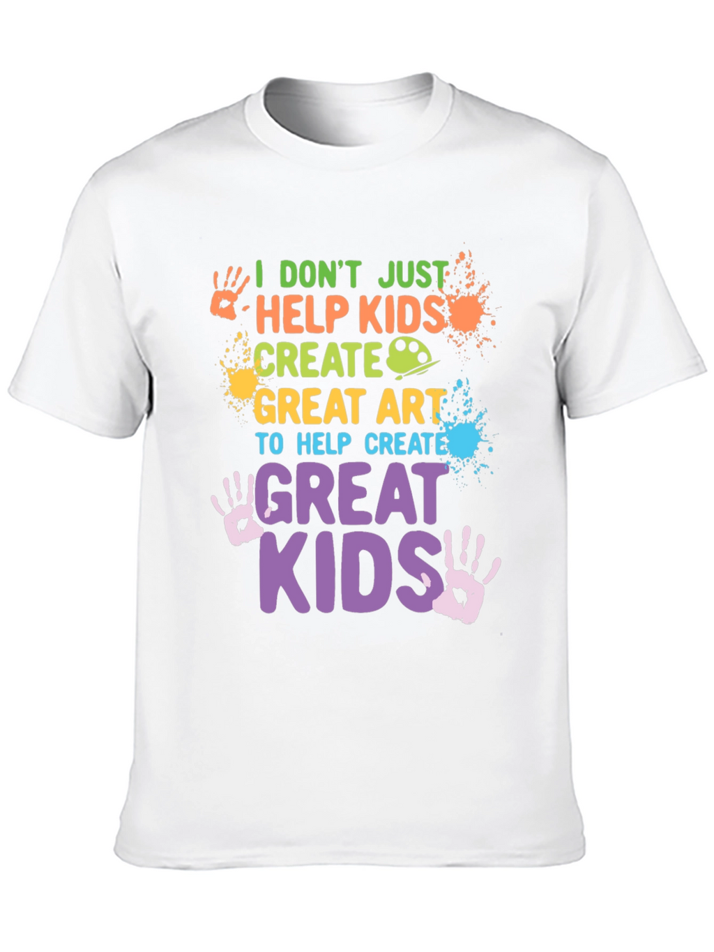 I Help Kids Create Great Art T-Shirt
