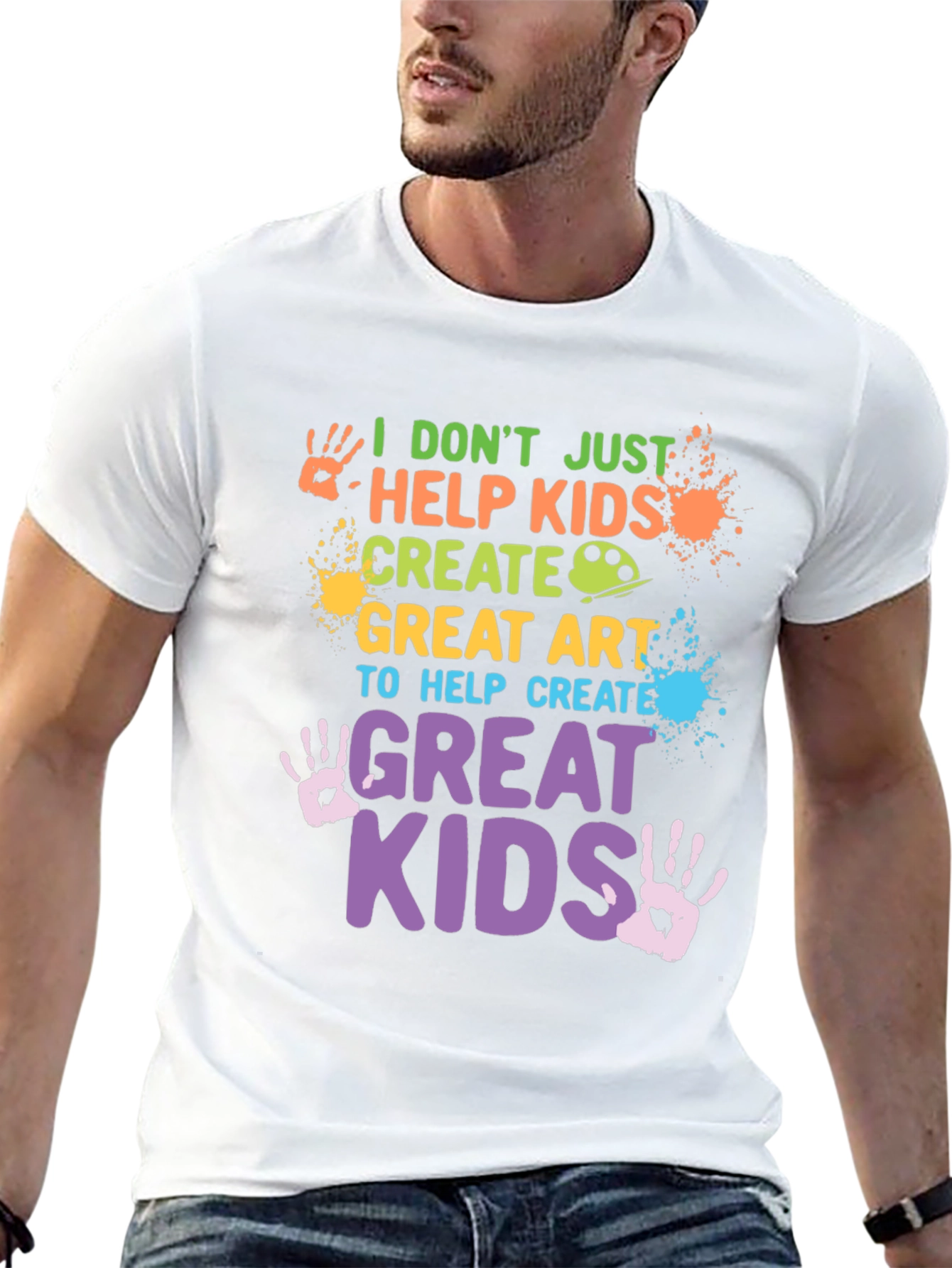 I Help Kids Create Great Art T-Shirt