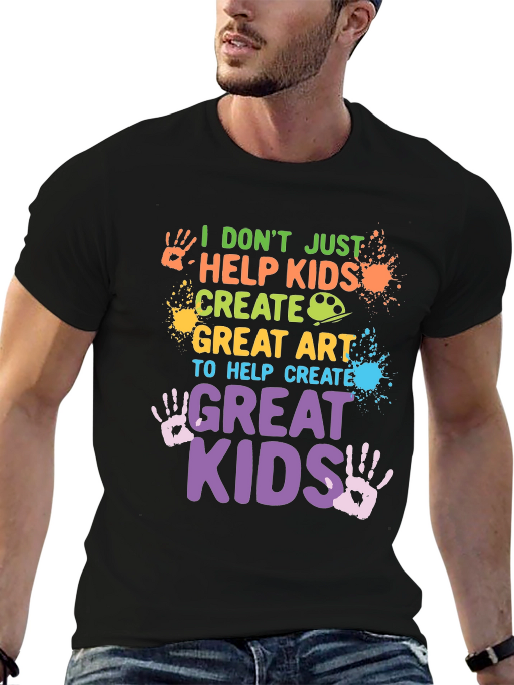 I Help Kids Create Great Art T-Shirt