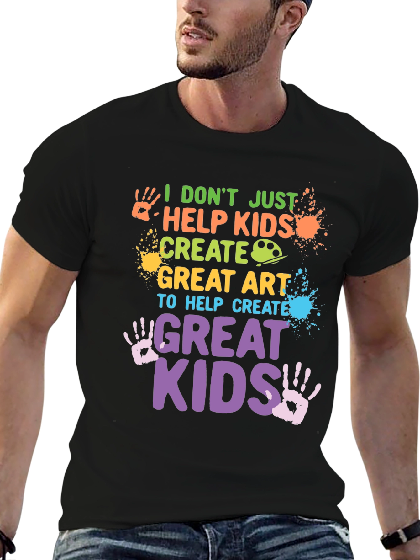 I Help Kids Create Great Art T-Shirt