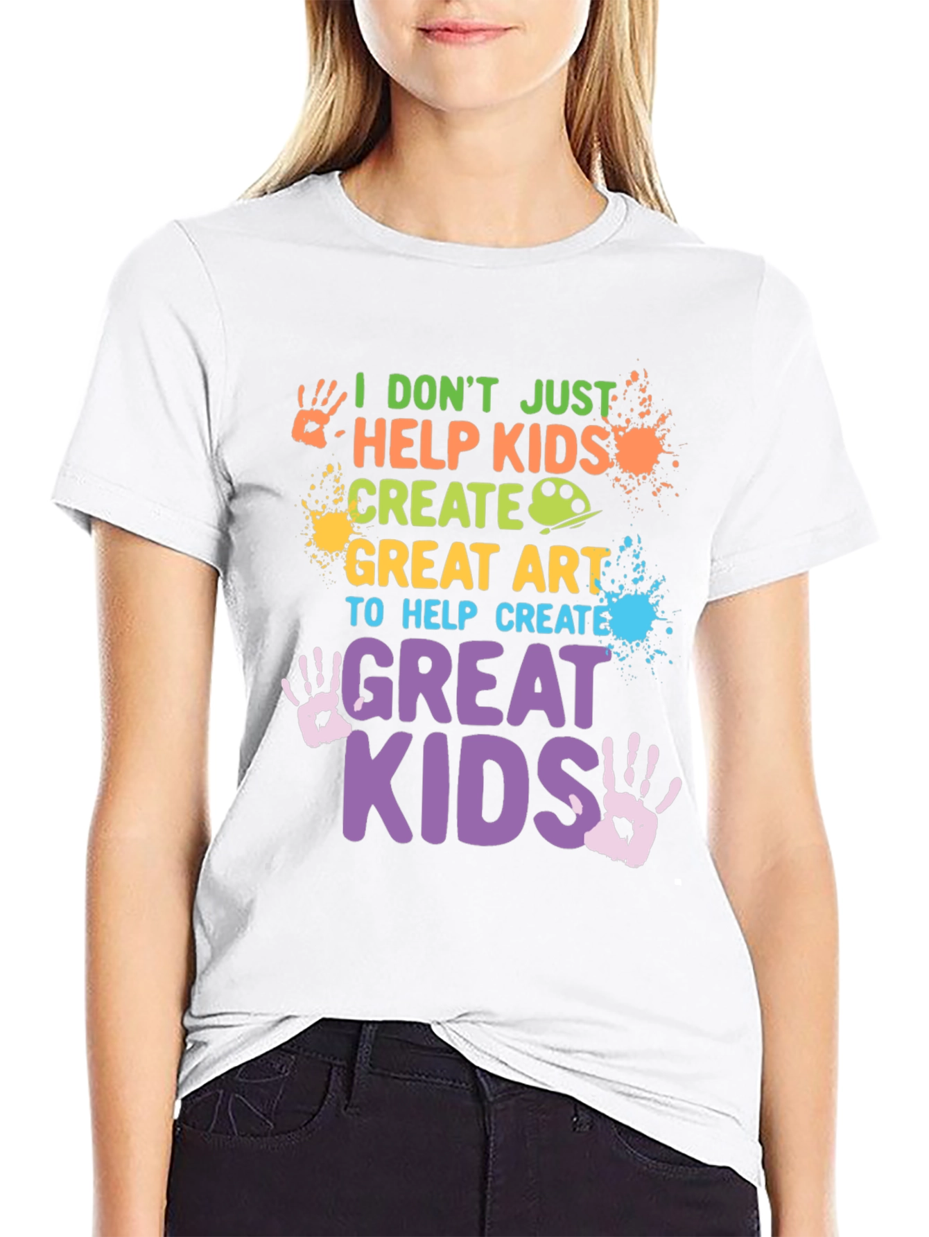 I Help Kids Create Great Art T-Shirt